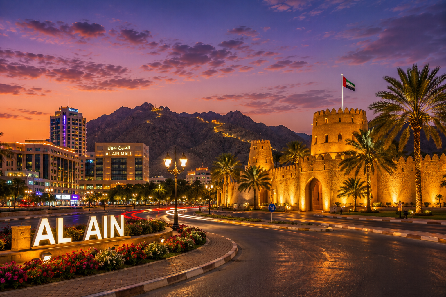 Al Ain skyline, UAE
